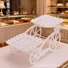 Plato para Frutas Anti-Caídas, Base Grande para Postres para Sala de Estar, Plato para Frutas Doméstico, Plato de Plástico para Almacenamiento de Frutas para Casa de Té