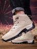 Novos Sapatos Outdoor de Cano Alto Transfronteiriços para Homens, Sapatos de Caminhada para Mulheres, Sapatos Esportivos Impermeáveis e Antiderrapantes, Sapatos de Viagem Respiráveis para Homens
