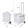 Carrito de compras, carrito de supermercado, estilo plegable, popular en línea, para el hogar, para llevar entregas, carrito de mano para venta ambulante