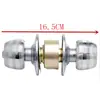Venta al por mayor de fábrica cerradura de bola 5831 cerradura de puerta acero inoxidable interior habitación dormitorio cerradura de bola suministro de origen cerradura de bola