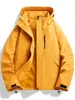 Chaquetas que se pueden usar en todas las estaciones, Impermeables, Nuevo estándar nacional, A prueba de viento y resistentes a la suciedad, Montañismo al aire libre, Venta al por mayor del fabricante, Montañismo al aire libre