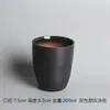 Conjunto de Chá Estilo Japonês Vintage e Xícara de Chá Cerâmica Estilo Caneca para Sopa Bebida Caneca Andorinha Doméstica Listrada Café Pequena Xícara Micro-mancha