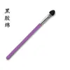 Punto al por mayor Mango morado de esponja para sombra de ojos de mango largo Pincel para sombra de ojos de látex Pincel para sombra de ojos de cabeza única Pincel de maquillaje para ojos 12.2