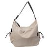 Bolso de lona japonés de gran capacidad, moderno, tipo bandolera, ligero, informal, para mujer, para estudiantes, estilo Ruiying Ins, bolso de hombro de nicho.
