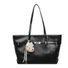 Elegante y sofisticado bolso de hombro para mujer, duradero y de gran capacidad, adecuado para el trabajo, moderno y sencillo, bolso de mano con estilo