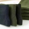 Calcetines de Algodón Puro para Hombre, Absorbentes de Sudor, Antiolor, Calcetines de Algodón Antibacterianos para Otoño e Invierno, Calcetines de Media Pantorrilla Resistentes al Desgaste para Entrenamiento Militar para Hombre al por Mayor
