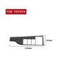 Adequado para 14-18 Corolla fibra de carbono modificação interior interruptor do farol autopeças decoração adesivos
