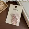 Grampo de Cabelo com Flor de Miçangas Artesanal de Primavera e Franja Estilo Doce Acessório de Cabelo para Menina Estilo Fresco Ornamento de Cabelo de Alta Qualidade