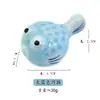 Set de 3 Piezas de Creativos y Lindos Sostenedores de Palillos de Cerámica de Pez Globo Sólidos, Reposapalillos y Piezas Decorativas para Restaurantes Japoneses de Sushi