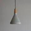 Estilo Nórdico Três Lâmpadas Barra Sala de Jantar Mesa de Jantar Luminária Pendente para Sala de Jantar Posterior Simples Quarto Luminária de Cabeceira Madeira Lâmpada Incandescente