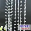 Cortina de Cristal Acrílico com Contas para Casamento Cortina de Cordão de Corrente de Contas Divisória de Contas Passarela de Casamento Decoração de Teto Fio de Contas de Cristal