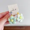 Nuevas Gomas para el Cabello Dulces Florales Estilo Coreano Set de Tela para Niños, Pinzas para el Fleco Lateral, Bandas Elásticas para el Cabello de Bebé para Niñas