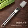 Cortador de Cebola de Aço Inoxidável Cortador de Cebola cortador de vegetais multifuncional cortador de cebola conveniente utensílio de cozinha