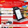 Terminal de Ponto de Venda Portátil Android Dispositivo Tudo-em-Um com Tela Sensível ao Toque de 5,5", Caixa Registradora, Impressora, Suporta Bluetooth e Possui Longa Duração de Bateria