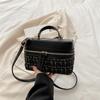 Bolso de Mujer Transfronterizo 2025 Nuevo Bolso de Caja Versátil Bolso de Mano Bolso de Hombro Bandolera Moda Trendy Bolso Cuadrado Pequeño Celebridad de Internet