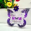 En Stock Transfronterizo Nuevo Acrílico Mariposa Inglés Día de la Madre Día de San Valentín Mariposa Sorpresa Adorno Artesanal de Escritorio
