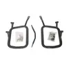 Adecuado para Cfmoto 650Mt Bastidor Lateral Recto de Aluminio para Motocicleta Bastidor de Tres Cajas Bastidor Trasero Bastidor de Caja Lateral Bastidor de Caja Trasera
