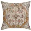 Nova Fronha Estilo Boho Retrô Almofada para Sofá Sala de Estar Escritório Linho Decoração de Casa