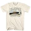 1929Parques Nacionales Parque Arches Parque Nacional Estatal Natural Camiseta de Manga Corta para Hombre