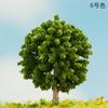 Material para Maquetas de Construcción Árbol de Paisaje Árbol para Maquetas de Planificación Árbol de Navidad Árbol de Bola Verde
