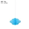 Decoração suspensa de favo de mel de nuvem, decoração de jardim de infância, decoração para o Dia das Crianças, decoração de sala de estudo, decoração suspensa de céu azul e nuvem branca
