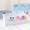 Caja de almacenamiento plegable de plástico para escritorio de dibujos animados original, bonita caricatura de niña, linda cesta organizadora de almacenamiento de artículos diversos japoneses