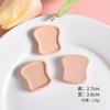 Venta al por mayor de Bandejas Pequeñas de Color Madera Natural, Adornos de Resina, Materiales Hechos a Mano para Bricolaje, Accesorios de Decoración para Postres y Pasteles, Estilo de Dibujos Animados