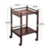 Mesa de Té Multifuncional, Muebles para Casa de Té, Sala de Ajedrez y Cartas, Mesa de Mahjong, Mesa de Té, Mesa para Preparar Té Seco, Cenicero de Bambú para Uso Doméstico