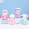 Nuevo producto transfronterizo: Taza de postre navideña, mini bola de cristal brillante luz ambiental, pequeño adorno creativo para decoración, regalo para mejores amigos