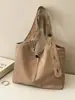 Bolsa de Tecido de Nylon Leve INS Japonesa Grande Capacidade Tendência Simples Bolsa de Ombro Feminina Moda para o Dia a Dia Bolsa Feminina