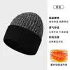Gorro de Punto para Hombre, Otoño e Invierno Transfronterizo, Gorro de Lana Engrosado que Protege las Orejas, Adecuado para Protección contra el Frío al Aire Libre, Gorro Cálido Versátil, Gorro de Lana para Hombre