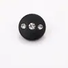 Botones de Diamante Curvos, Botones Metálicos, Botones para Camisa, Botones Tejidos para Suéter, Botones, Accesorios Dorados para Ropa