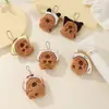Nuevo Lindo Capibara Cobaya Peluche Juguete Llavero Colgante de Bolsa Accesorios para Ropa
