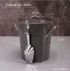 Cubitera de hielo de bar, cubitera para cerveza y champán, de aspecto elegante, para el hogar, para exteriores, de gran capacidad, engrosada, suministros para KTV, cubitera comercial