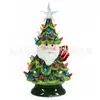 Enfeites de Papai Noel de Natal Transfronteiriços Iluminação de Árvore de Natal Ornaments de Arte Design de Luz Colorida Papai Noel Barba Branca