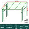 Treliça de Uva Treliça de Escalada para Jardinagem Pátio Externo Horta Suporte para Uva Melão Amargo Lufa Maracujá Treliça