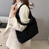 Bolso Bubble Plaid 2024 Moda Nuevo Bolso de Mujer de Gran Capacidad Hombro Mano Bolso de Compras Casual Casual Bolso para Desplazamientos