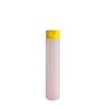 Botella de bambú PE200 ml con tapa abatible, redonda, para champú, loción, cuidado de la botella, material de embalaje.