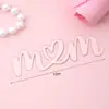 Decoración de pastel hermosa para el Día de la Madre 2025 tarjeta acrílica de amor mamá tarjeta de hada madre amor enchufe