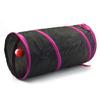 Túnel Transfronterizo Nuevo para Mascotas Gato Rojo Rosa Pasarela Gato Perforando y Rodando Canal para Gato Pequeño Suministros Juguete para Gato Mascota