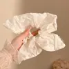 Bufanda Cuadrada de Cuadros Azules Coreana con Lazo, Goma para el Cabello, Diadema de Alta Gama para Mujer, Cuerda para el Cabello, Diadema de Moda, Accesorios para el Cabello