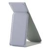 Soporte Pequeño Adhesivo Versátil Adecuado para Todos los Modelos de Teléfono, Soporte Plegable Magnético para Teléfono de Cuero PU con Sensación de Piel