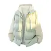 Chaqueta de Algodón Falsa de Dos Piezas para Hombre Mujer Ropa de Abrigo Invierno Engrosada con Capucha Ropa de Trabajo Chaqueta Acolchada Protección contra el Frío Chaqueta de Vuelo AliExpress Tendencia