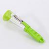 Pelador Multifuncional de Tipo Almacenamiento Cuchillo Pelador de Verduras y Frutas de Acero Inoxidable para el Hogar con Contenedor de Almacenamiento para Peladuras
