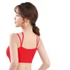 Sutiã de Yoga para Mulheres Sem Aro, Tiras Cruzadas nas Costas, Costas Bonitas, Esportes de Alta Intensidade, Corrida, Sutiã à Prova de Impacto, Estilo Europeu e Americano Atacado