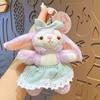Llavero con colgante de muñeco de peluche de dibujos animados, creativo, Sanrio, pareja, bolso de coche, adornos, pequeño regalo al por mayor