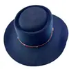 Amazon Transfronterizo Sombrero de Lana de Ala Ancha Moda Viajero para Mujer Fiesta Sombrero de Vaquero Estilo Europeo y Americano Borde Enrollado Sombrero de Fieltro
