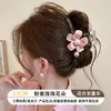 Pinzas para el pelo de lazo estilo coreano, accesorios para el pelo de alta gama, pinzas de tiburón, horquillas exquisitas para mujeres jóvenes, pinzas para el pelo de otoño e invierno para la parte trasera de la cabeza