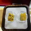 Pegatina de Teléfono de Oro Puro 999 para la Riqueza, Atrae la Fortuna de Todas las Direcciones, Acumulación Diaria de Riqueza, Regalo de 2 mg, Entrega Directa de Fábrica