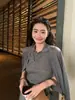 Conjunto de Dos Piezas para Mujer Zhengqite Ropa/Traje de Punto Chaqueta Cardigan Cuello Polo Chaleco sin Mangas Top Estilo Primavera